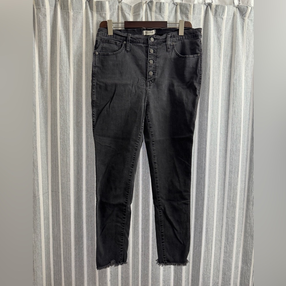 Madewell skinny button fly